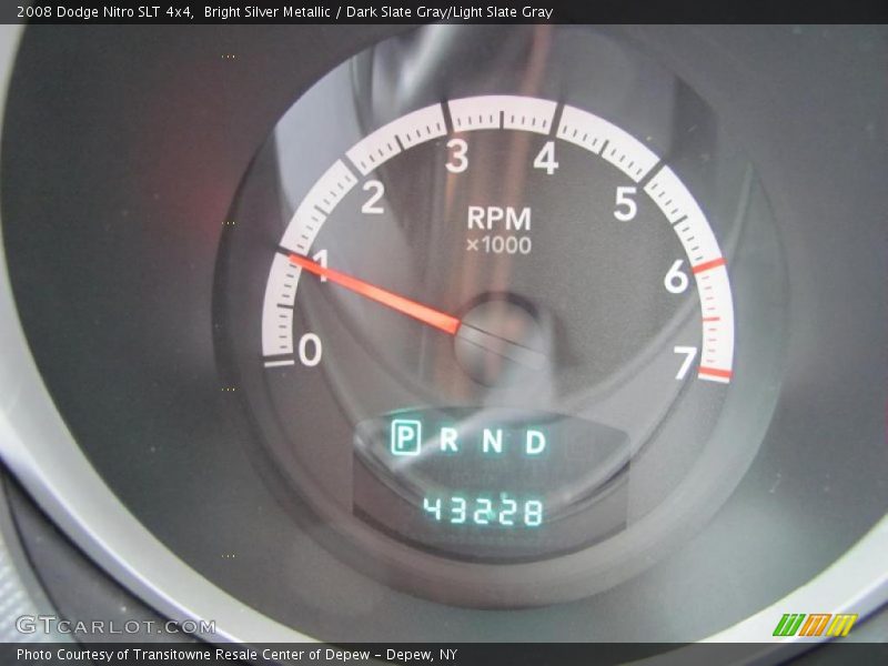 Bright Silver Metallic / Dark Slate Gray/Light Slate Gray 2008 Dodge Nitro SLT 4x4
