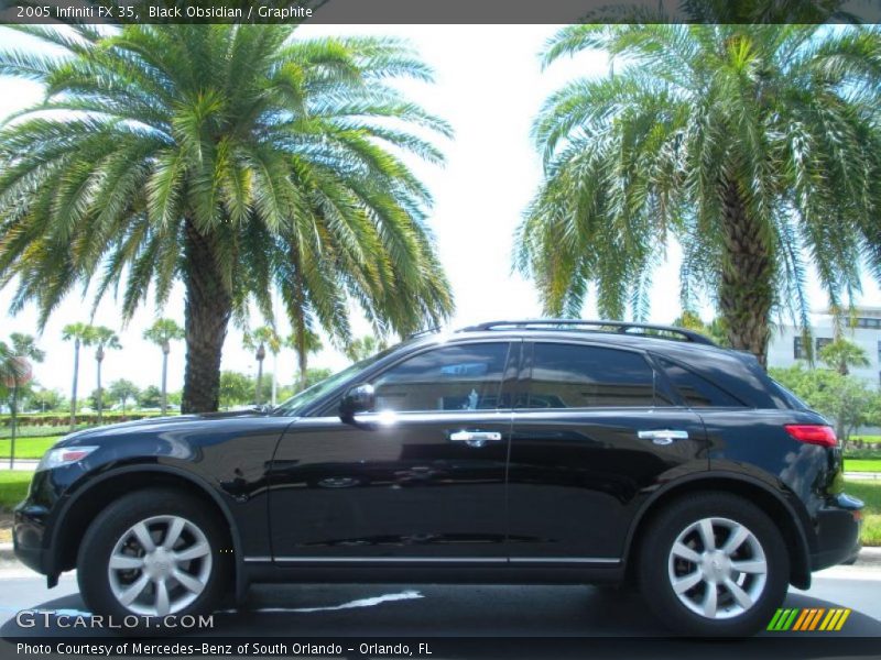 Black Obsidian / Graphite 2005 Infiniti FX 35