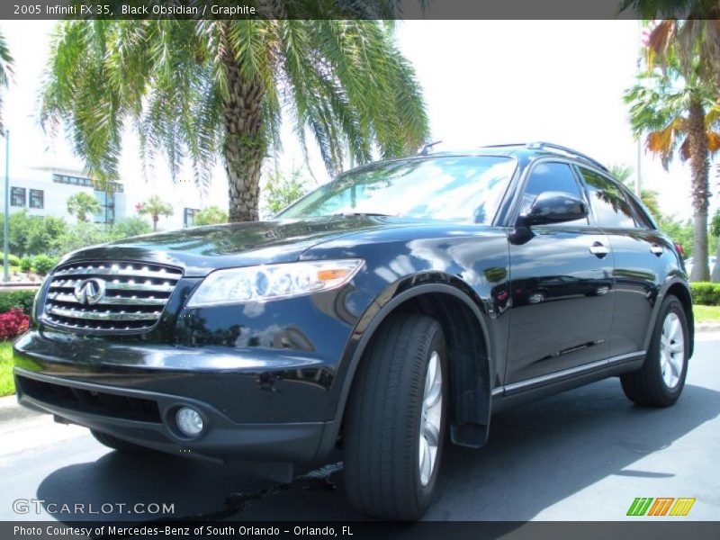 Black Obsidian / Graphite 2005 Infiniti FX 35