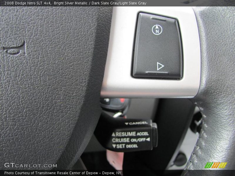 Bright Silver Metallic / Dark Slate Gray/Light Slate Gray 2008 Dodge Nitro SLT 4x4