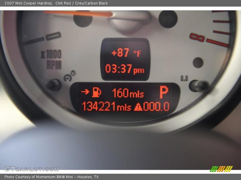 Chili Red / Grey/Carbon Black 2007 Mini Cooper Hardtop