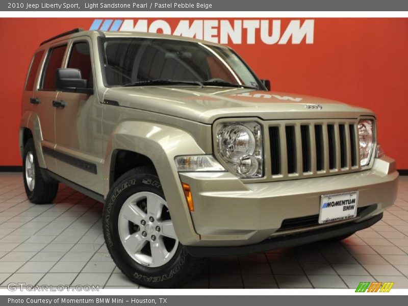 Light Sandstone Pearl / Pastel Pebble Beige 2010 Jeep Liberty Sport