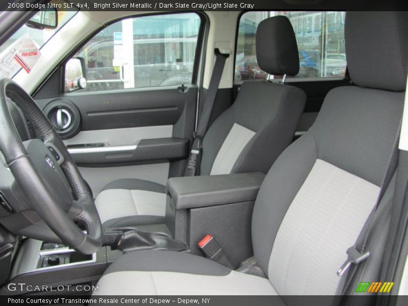 Bright Silver Metallic / Dark Slate Gray/Light Slate Gray 2008 Dodge Nitro SLT 4x4