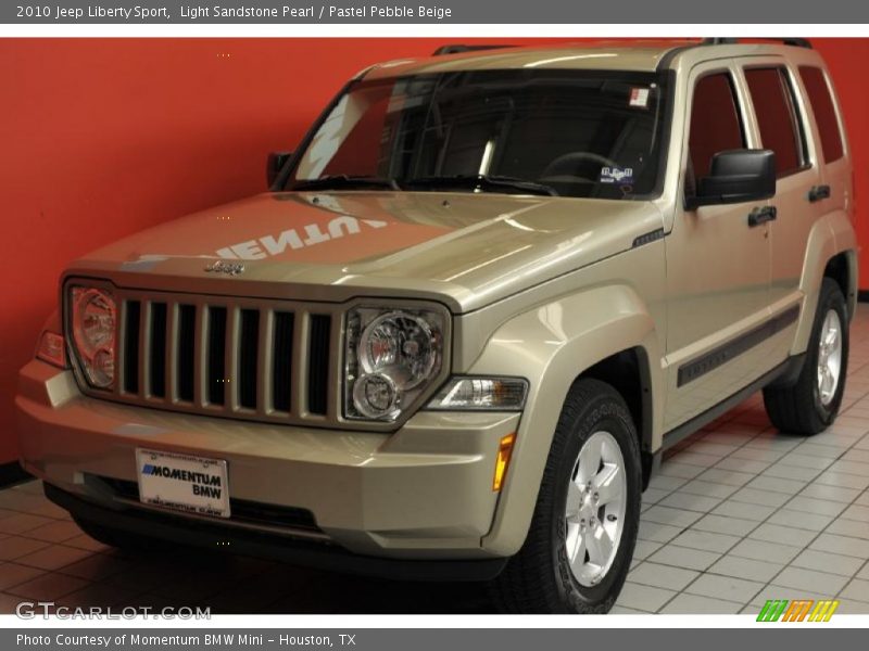 Light Sandstone Pearl / Pastel Pebble Beige 2010 Jeep Liberty Sport