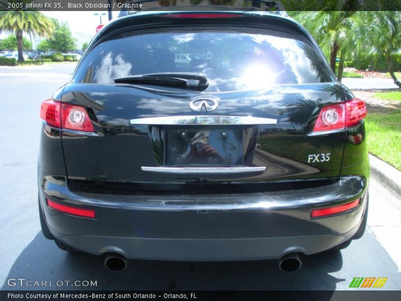 Black Obsidian / Graphite 2005 Infiniti FX 35