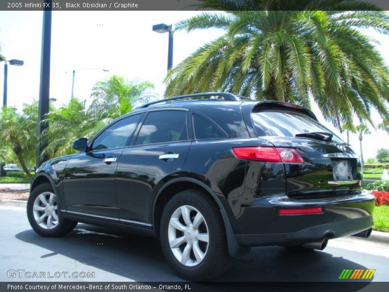 Black Obsidian / Graphite 2005 Infiniti FX 35