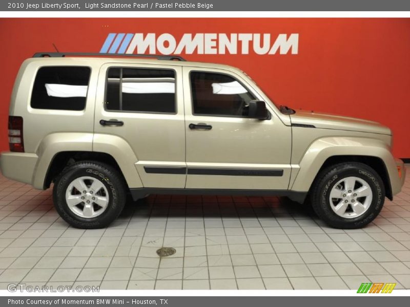 Light Sandstone Pearl / Pastel Pebble Beige 2010 Jeep Liberty Sport