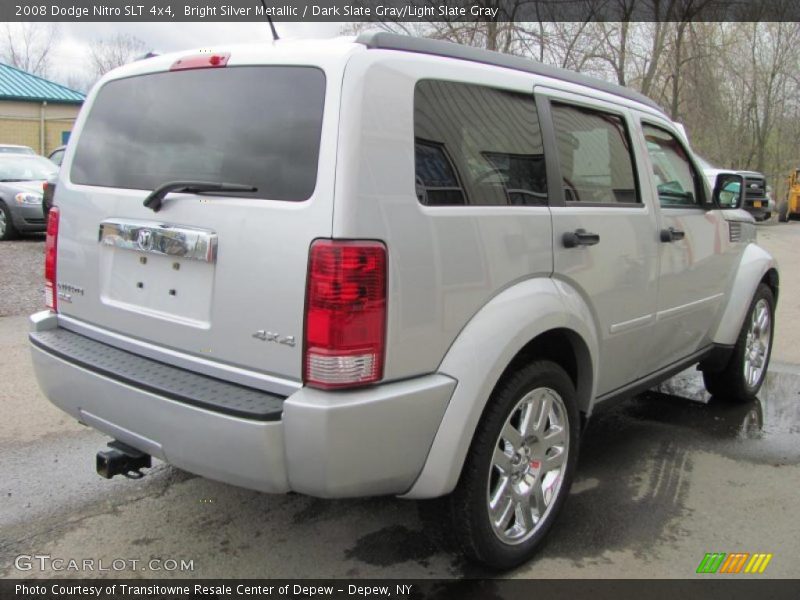 Bright Silver Metallic / Dark Slate Gray/Light Slate Gray 2008 Dodge Nitro SLT 4x4