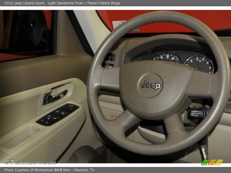 Light Sandstone Pearl / Pastel Pebble Beige 2010 Jeep Liberty Sport