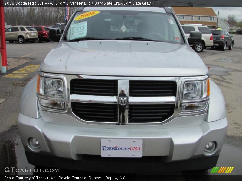 Bright Silver Metallic / Dark Slate Gray/Light Slate Gray 2008 Dodge Nitro SLT 4x4