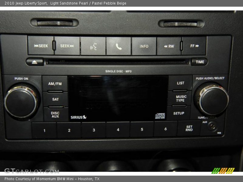 Light Sandstone Pearl / Pastel Pebble Beige 2010 Jeep Liberty Sport