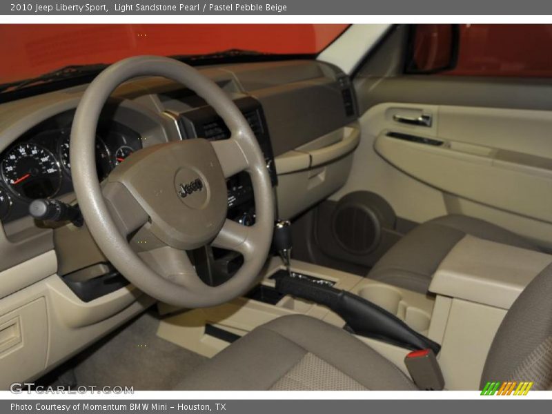 Light Sandstone Pearl / Pastel Pebble Beige 2010 Jeep Liberty Sport