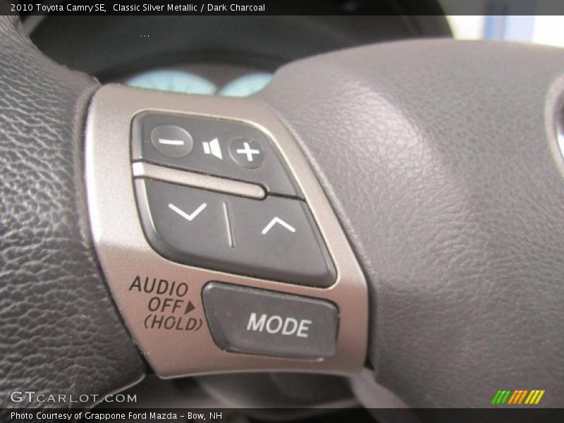 Classic Silver Metallic / Dark Charcoal 2010 Toyota Camry SE