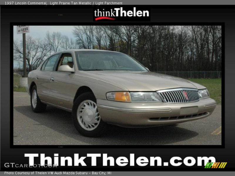 Light Prairie Tan Metallic / Light Parchment 1997 Lincoln Continental