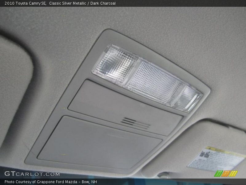 Classic Silver Metallic / Dark Charcoal 2010 Toyota Camry SE
