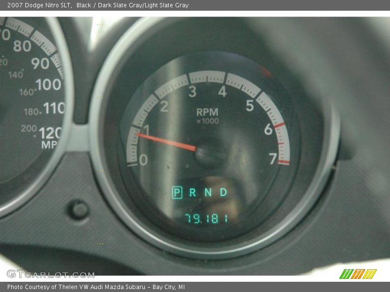 Black / Dark Slate Gray/Light Slate Gray 2007 Dodge Nitro SLT