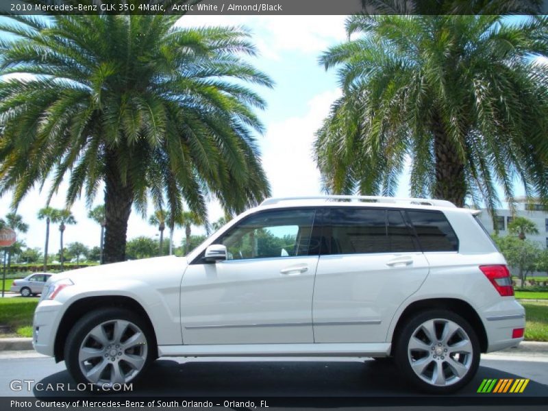Arctic White / Almond/Black 2010 Mercedes-Benz GLK 350 4Matic