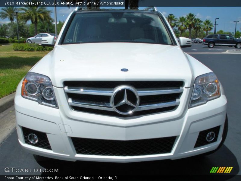 Arctic White / Almond/Black 2010 Mercedes-Benz GLK 350 4Matic