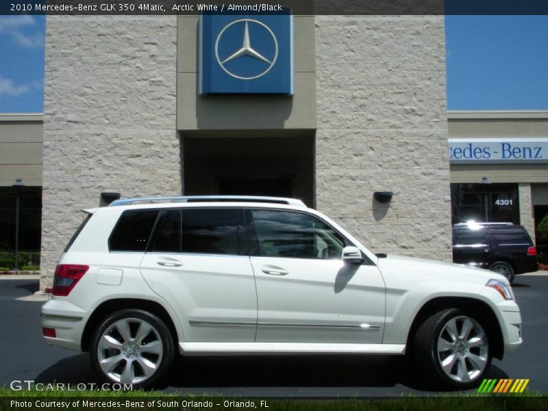 Arctic White / Almond/Black 2010 Mercedes-Benz GLK 350 4Matic