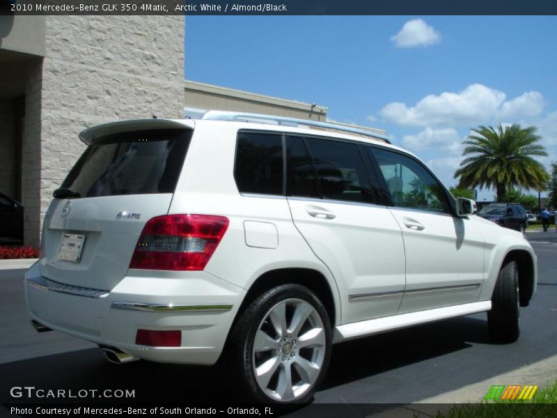 Arctic White / Almond/Black 2010 Mercedes-Benz GLK 350 4Matic