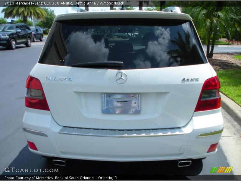 Arctic White / Almond/Black 2010 Mercedes-Benz GLK 350 4Matic
