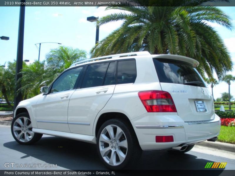 Arctic White / Almond/Black 2010 Mercedes-Benz GLK 350 4Matic