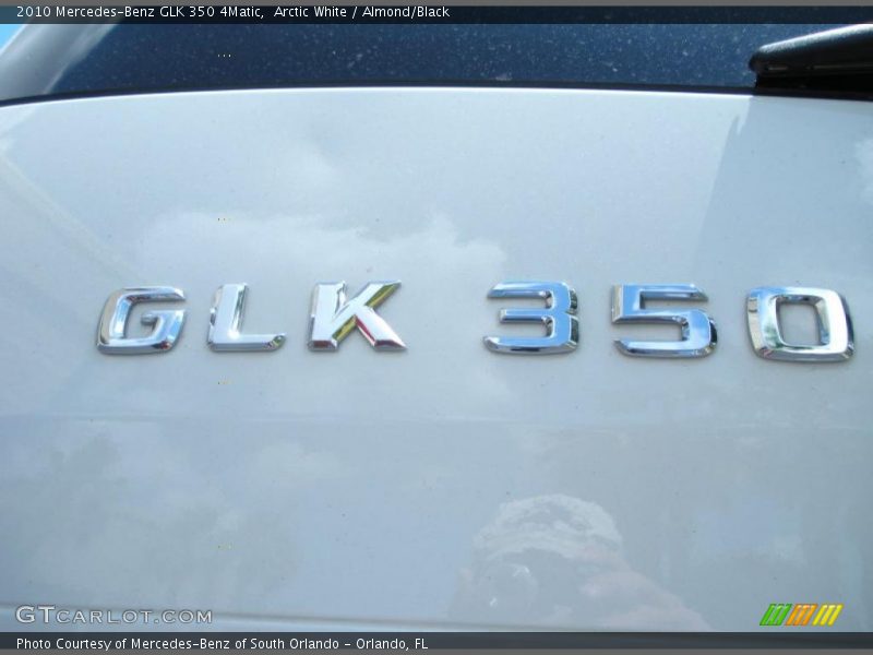 Arctic White / Almond/Black 2010 Mercedes-Benz GLK 350 4Matic