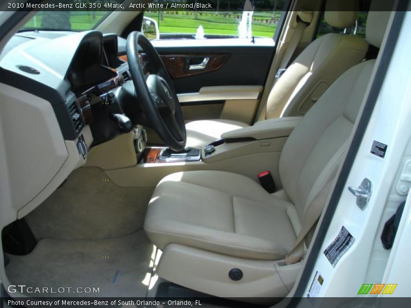 Arctic White / Almond/Black 2010 Mercedes-Benz GLK 350 4Matic
