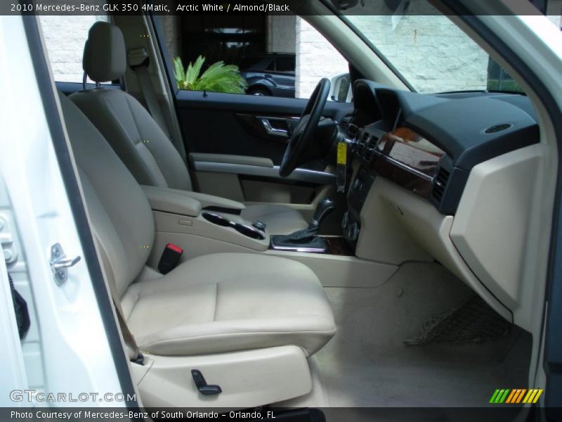 Arctic White / Almond/Black 2010 Mercedes-Benz GLK 350 4Matic