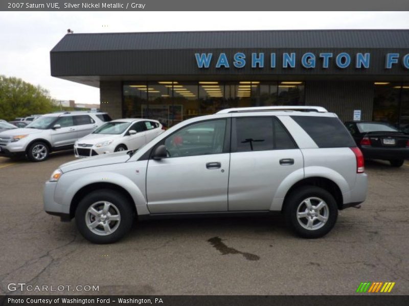 Silver Nickel Metallic / Gray 2007 Saturn VUE