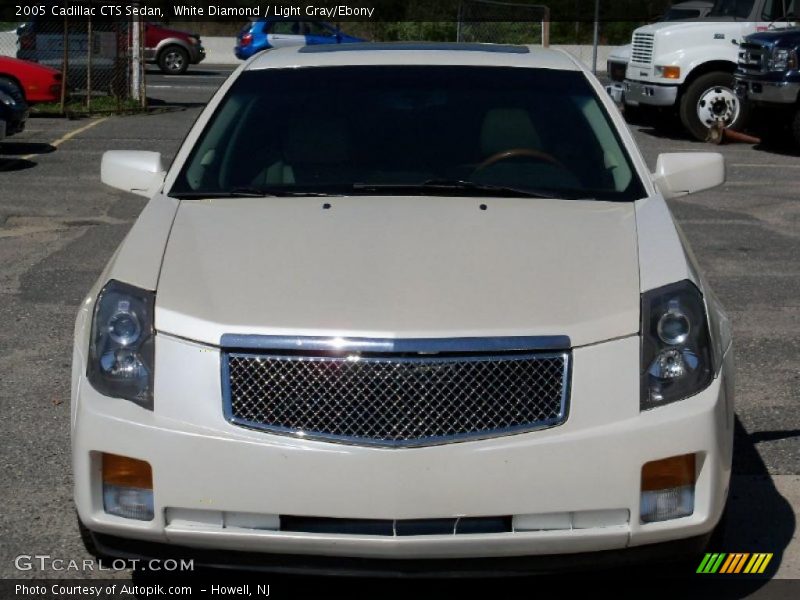 White Diamond / Light Gray/Ebony 2005 Cadillac CTS Sedan