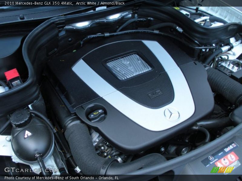 Arctic White / Almond/Black 2010 Mercedes-Benz GLK 350 4Matic