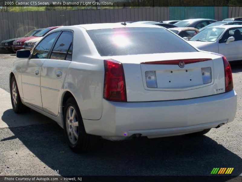 White Diamond / Light Gray/Ebony 2005 Cadillac CTS Sedan