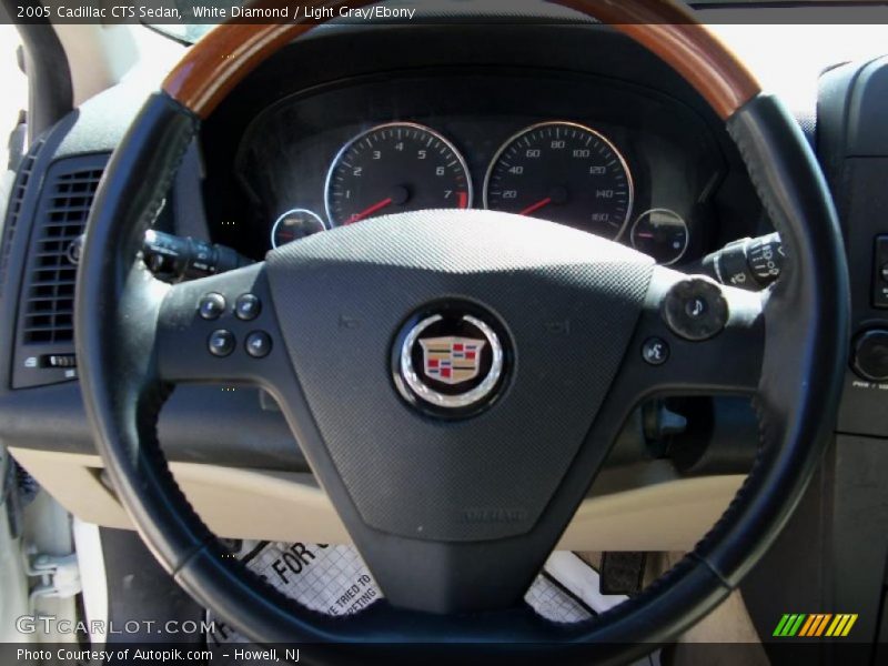 White Diamond / Light Gray/Ebony 2005 Cadillac CTS Sedan