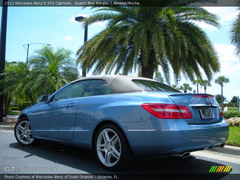  2011 E 350 Cabriolet Quartz Blue Metallic