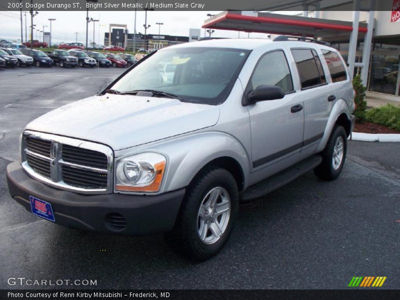 Bright Silver Metallic / Medium Slate Gray 2005 Dodge Durango ST