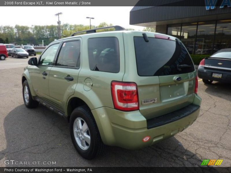 Kiwi Green Metallic / Stone 2008 Ford Escape XLT