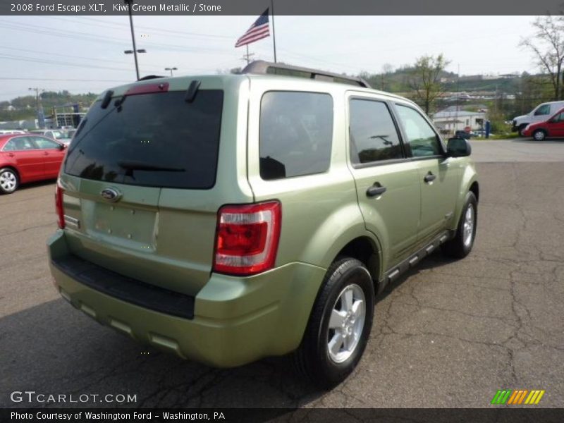 Kiwi Green Metallic / Stone 2008 Ford Escape XLT
