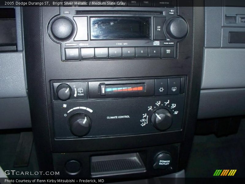 Controls of 2005 Durango ST