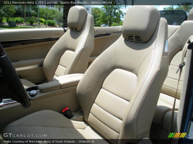  2011 E 350 Cabriolet Almond/Mocha Interior