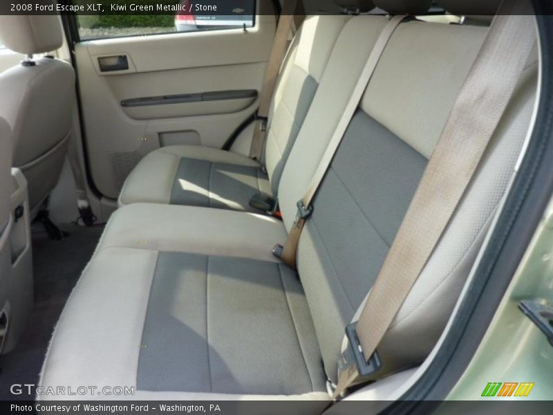 Kiwi Green Metallic / Stone 2008 Ford Escape XLT