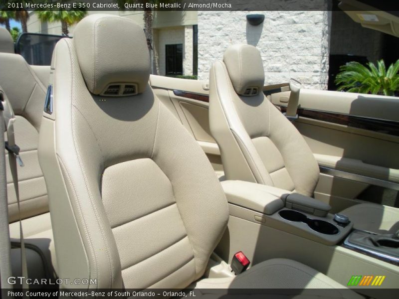  2011 E 350 Cabriolet Almond/Mocha Interior