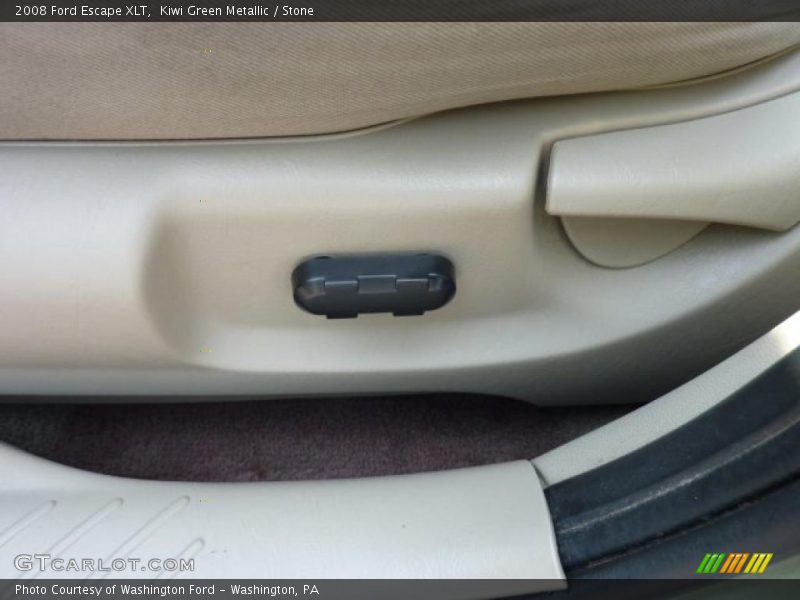Kiwi Green Metallic / Stone 2008 Ford Escape XLT