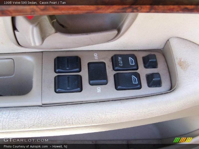 Cassis Pearl / Tan 1998 Volvo S90 Sedan