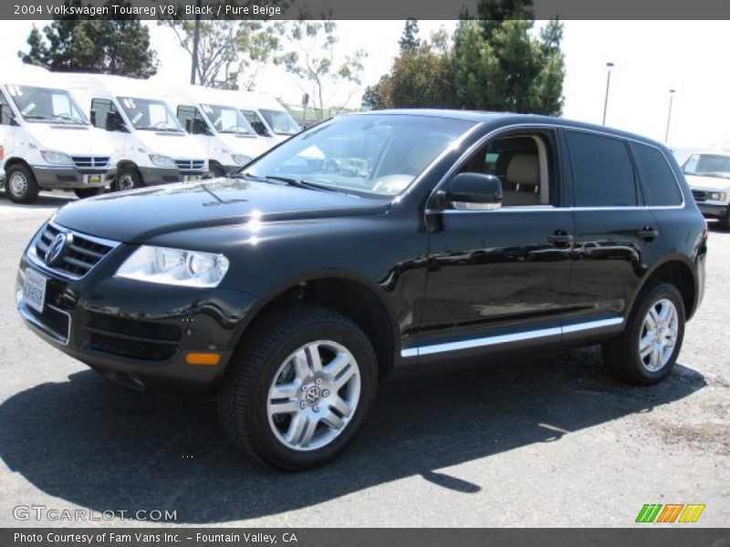 Black / Pure Beige 2004 Volkswagen Touareg V8