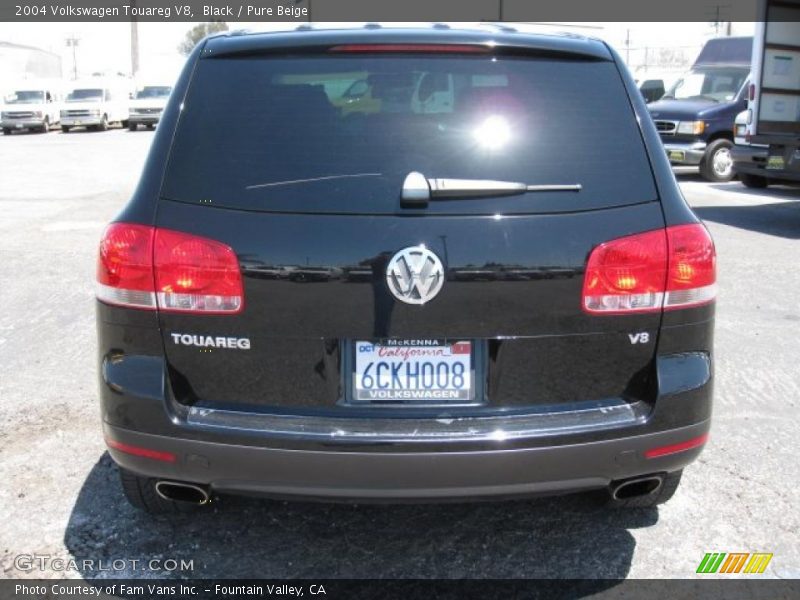 Black / Pure Beige 2004 Volkswagen Touareg V8