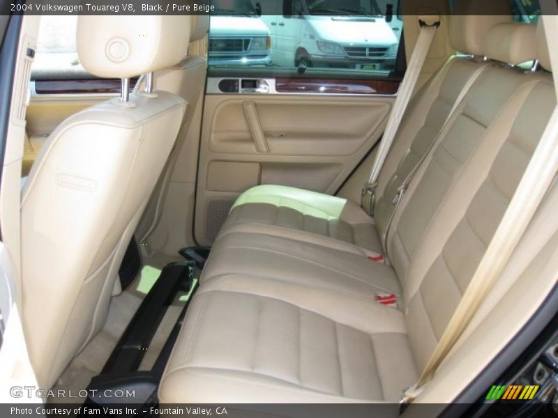 Black / Pure Beige 2004 Volkswagen Touareg V8
