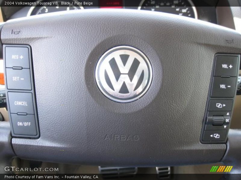 Black / Pure Beige 2004 Volkswagen Touareg V8