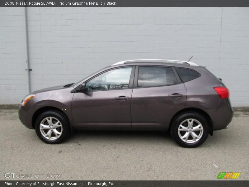 Iridium Graphite Metallic / Black 2008 Nissan Rogue SL AWD