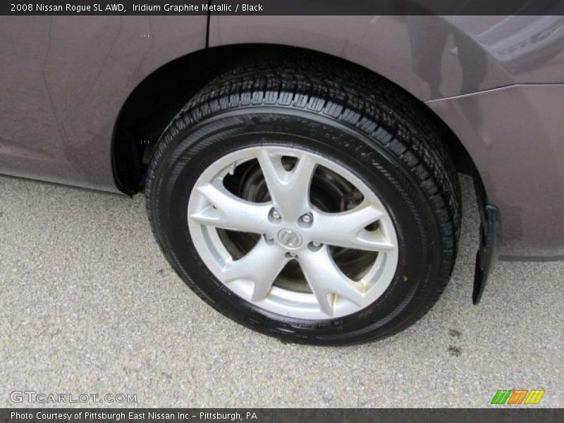 Iridium Graphite Metallic / Black 2008 Nissan Rogue SL AWD